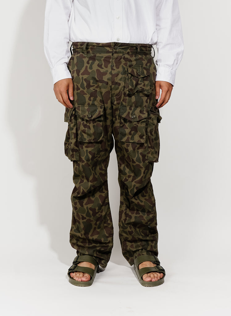 FA Pant - Olive Camo 6.5oz Flat Twill