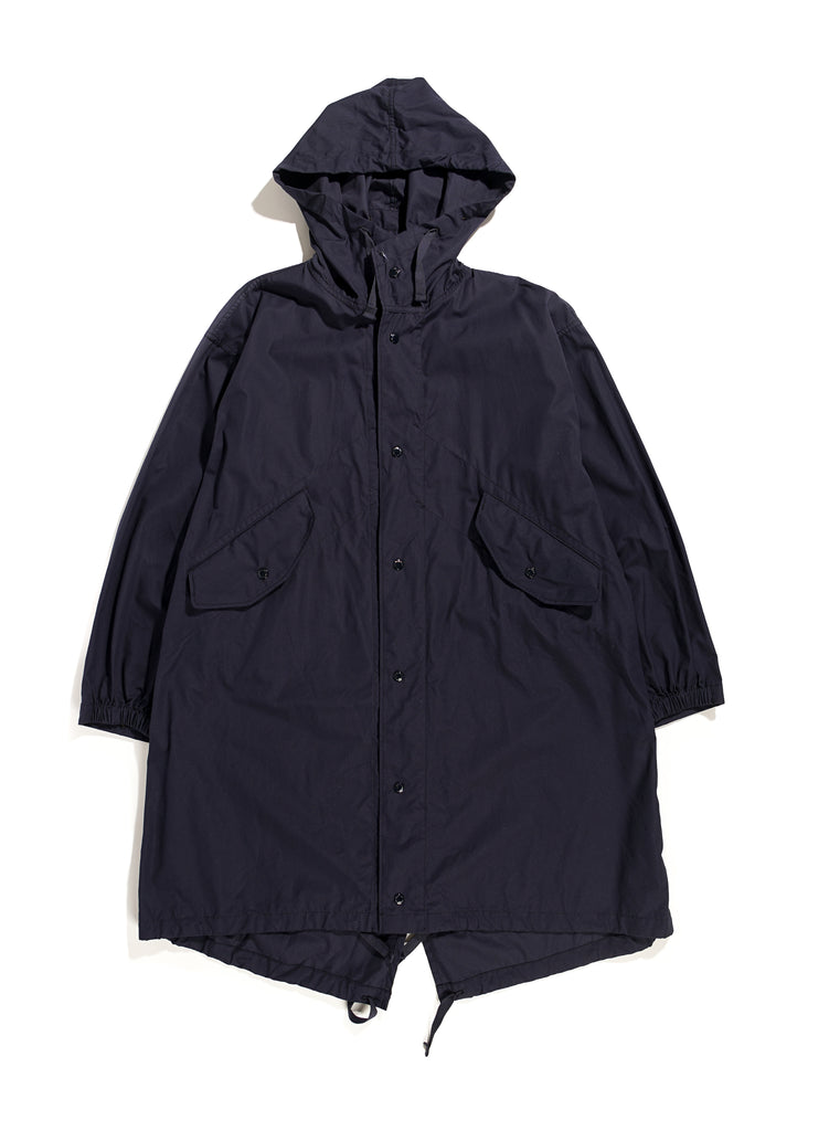 Highland Parka - Navy Cotton Duracloth Poplin