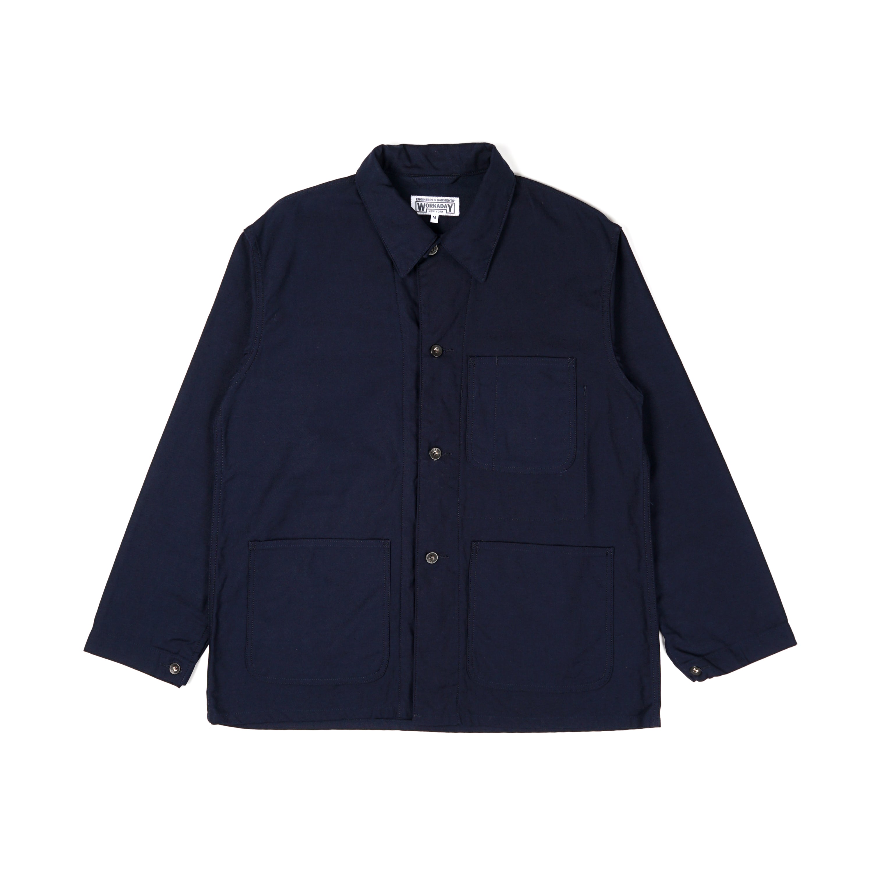 Fatigue Shirt Jacket - Dk. Navy PC Coated Cloth - NNY SP