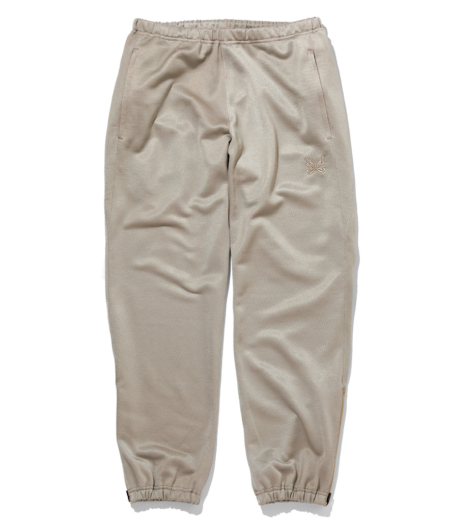 Zipped Sweat Pant - Beige - C/Pe Bright Jersey