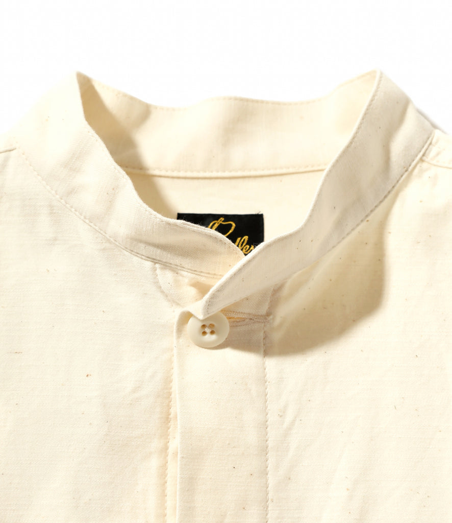 S.C. Army Shirt - White - Back Sateen