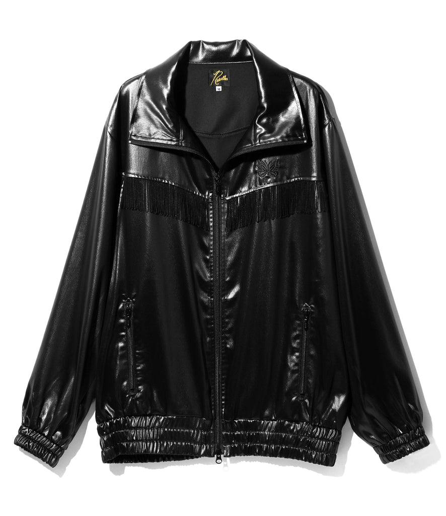 needles FRINGE TRACK JACKET POLY SATEEN | labiela.com