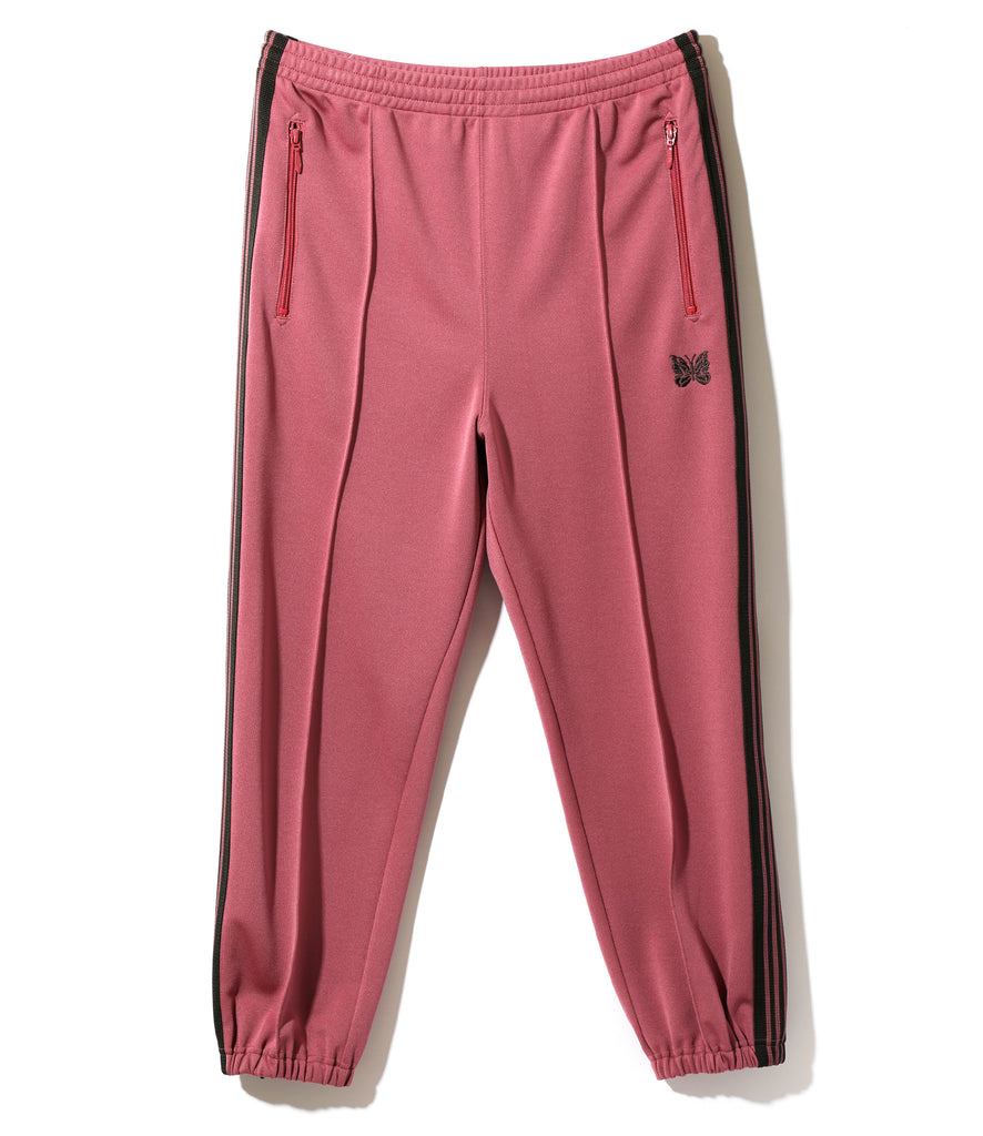 Zipped Track Pant - Smoke Pink - Poly Smooth