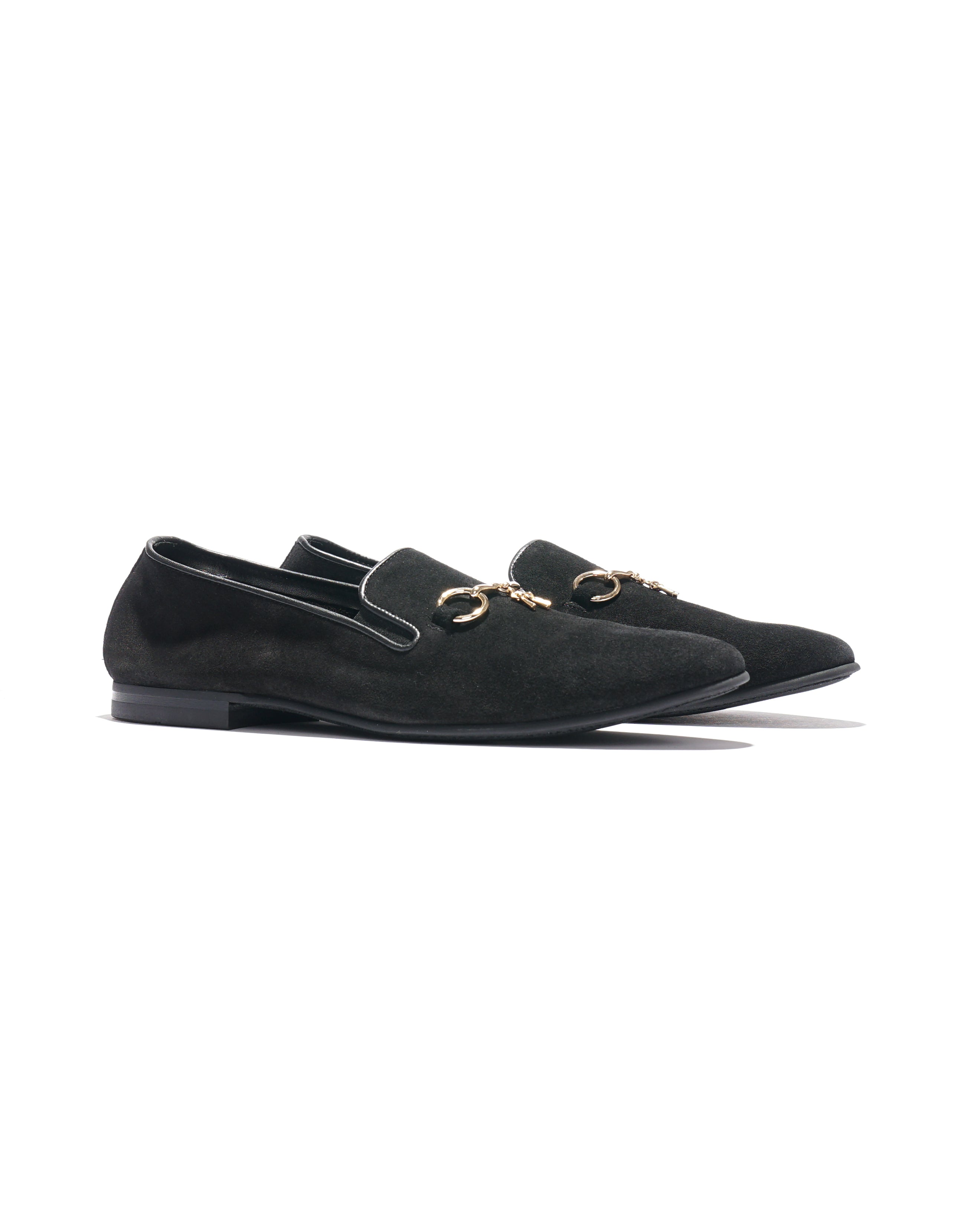 Tassel Bit Unlined Slip-On - Black | Nepenthes New York