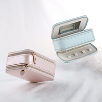 Travel Zipper Jewelry Box