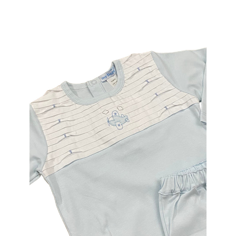 Blue Airplane Loungewear