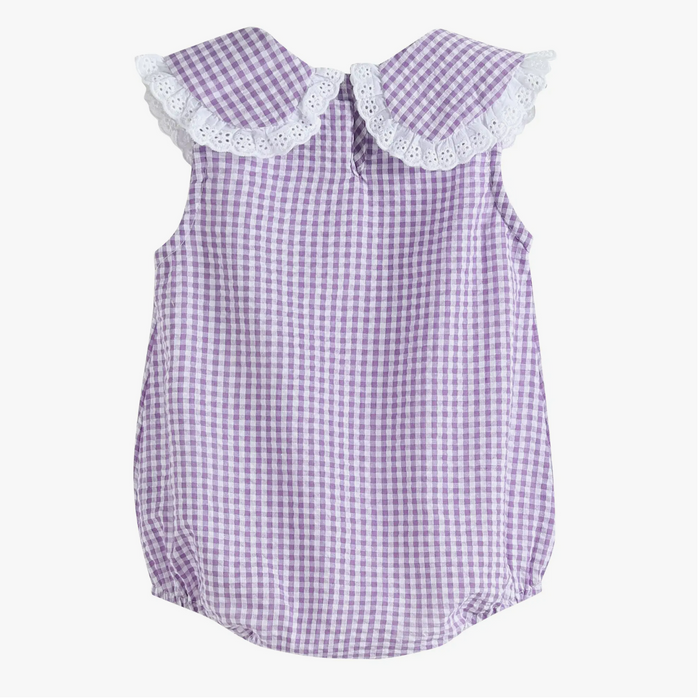 Collared Gingham Bubble