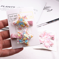 Glitter Confetti Clips