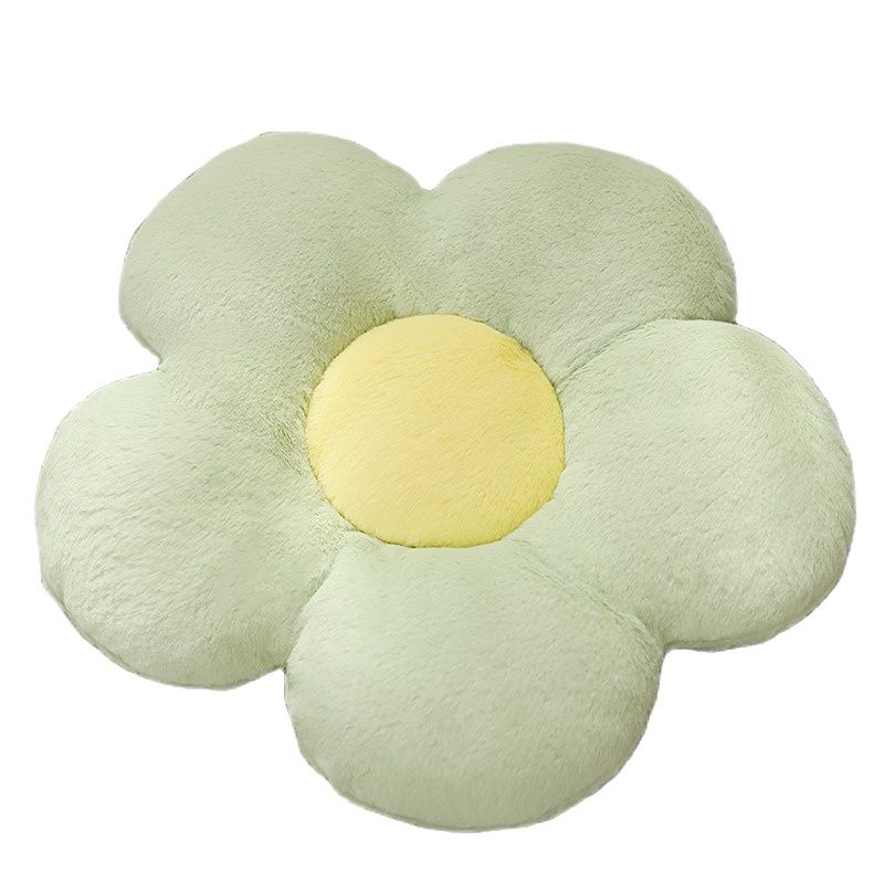 Fluffy Plush Flower Pillow