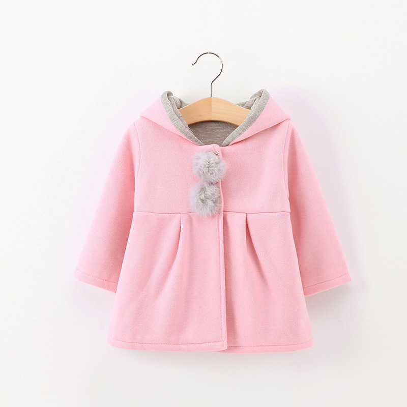 Pom Pom Hooded Jacket