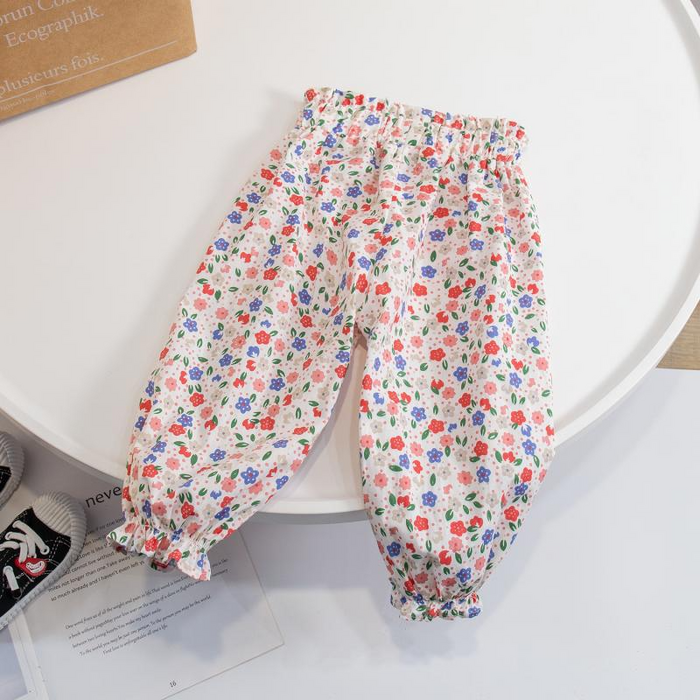 Tiny Floral Pants