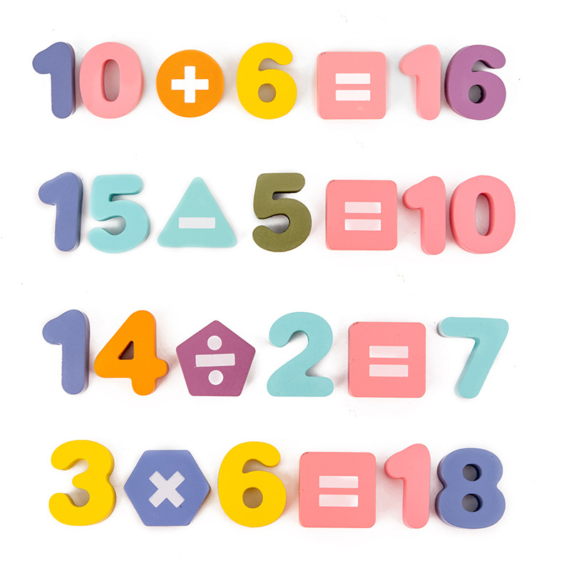 Wooden Number Puzzle