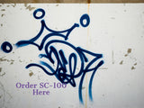 SC-100 Graffiti Remover safe on plastics