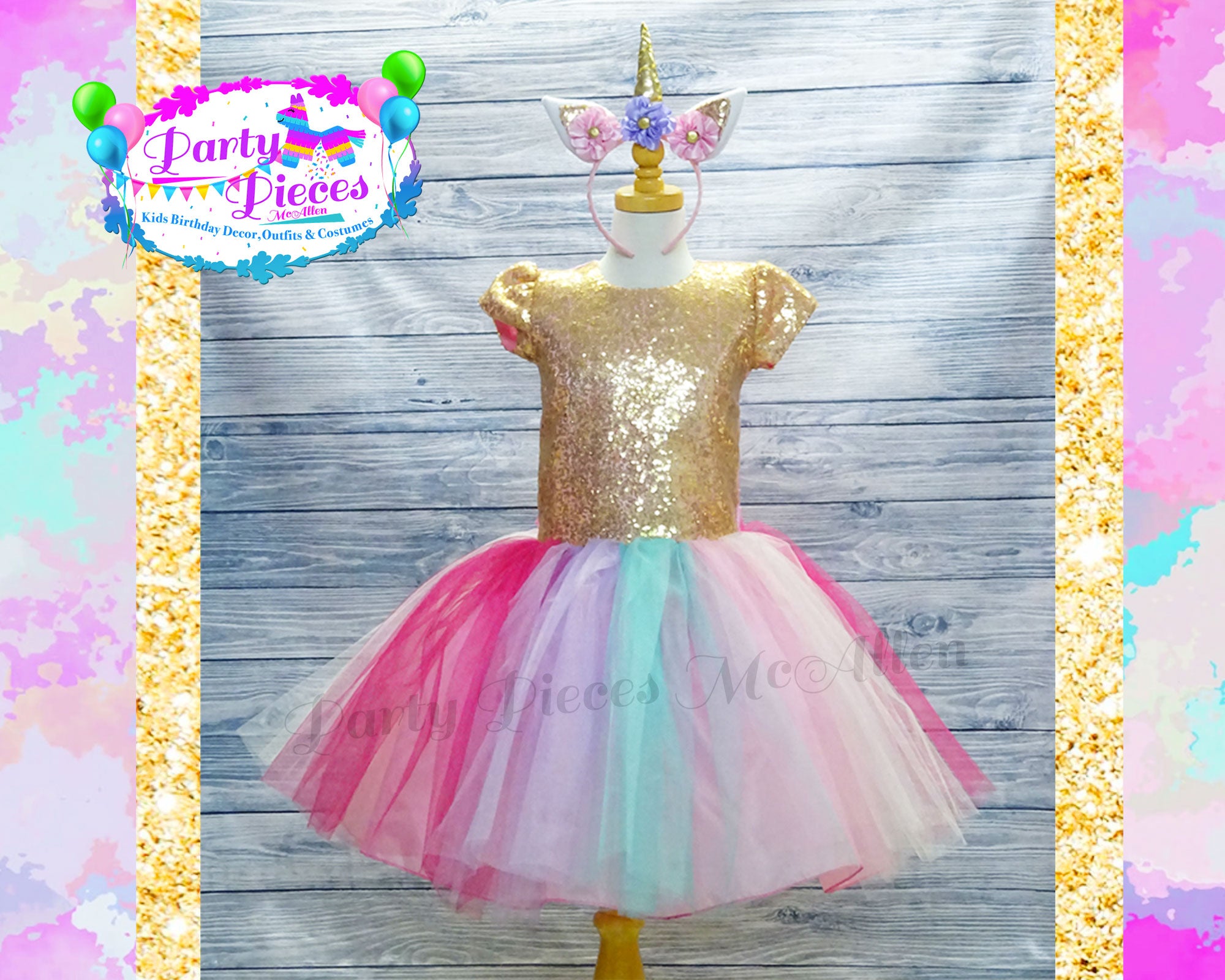 Unicorn Tutu Dress Party Pieces Mcallen - baby clothes tutu cute roblox