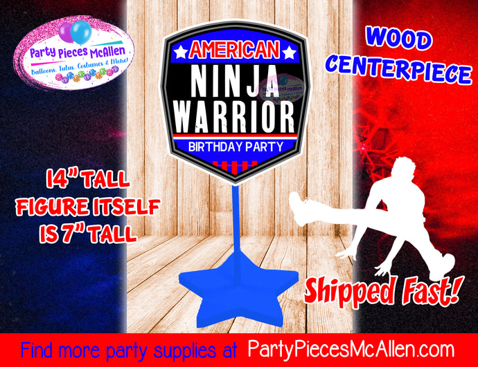 Ninja Warrior Birthday Party Party Pieces Mcallen - american ninja warrior roblox