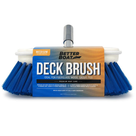 Medium Bristle 8" Boat Brush Head