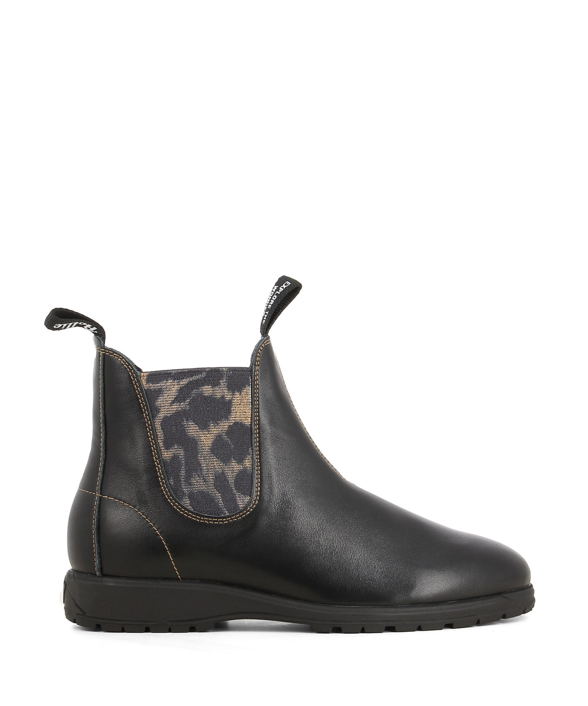 black and gold chelsea boots