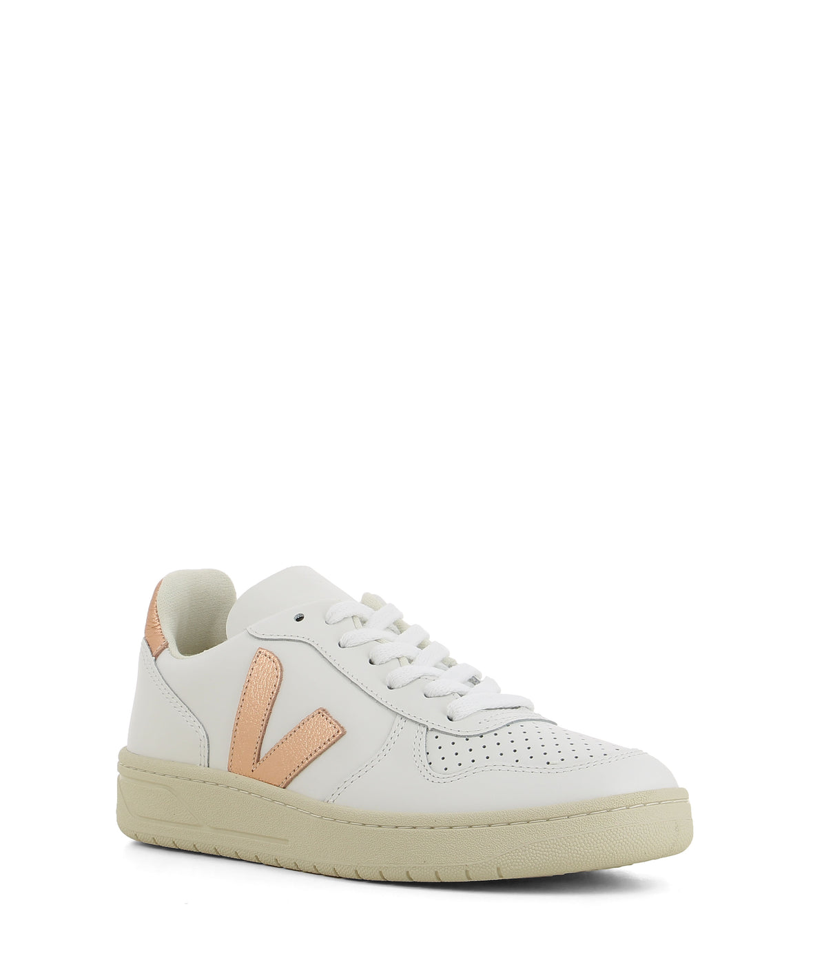 veja rose gold sneakers