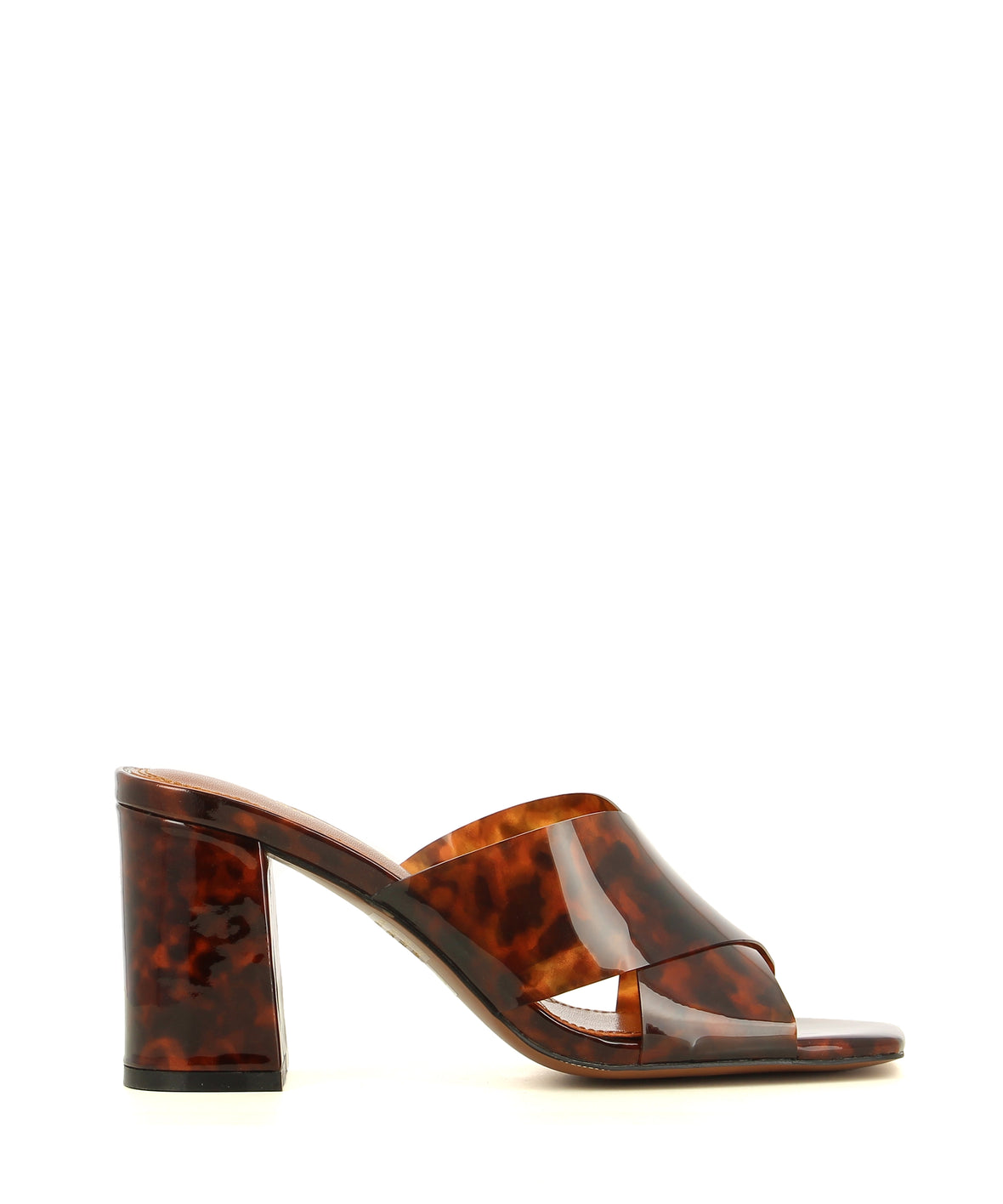 Tortoiseshell PVC Mules - 2 Baia Vista 