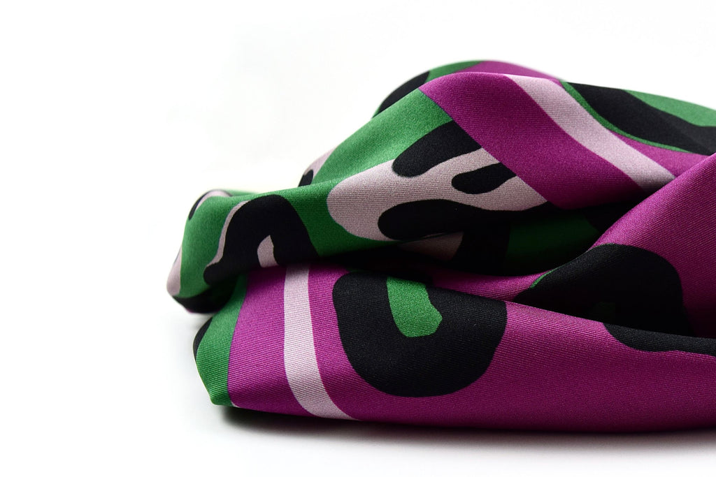 Silk Scarves for the Modern Woman  | THERESA DELGADO Silk Scarf Collection