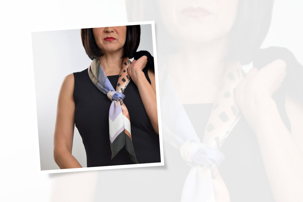 Dress Your Best Saleswomen | THERESA DELGADO Silk Scarf Collection