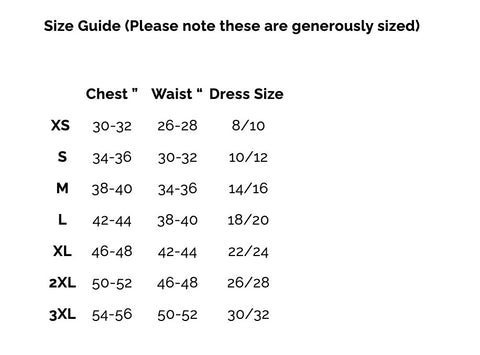Mens Size Charts  Conversions Pants Shirts Waist Chest