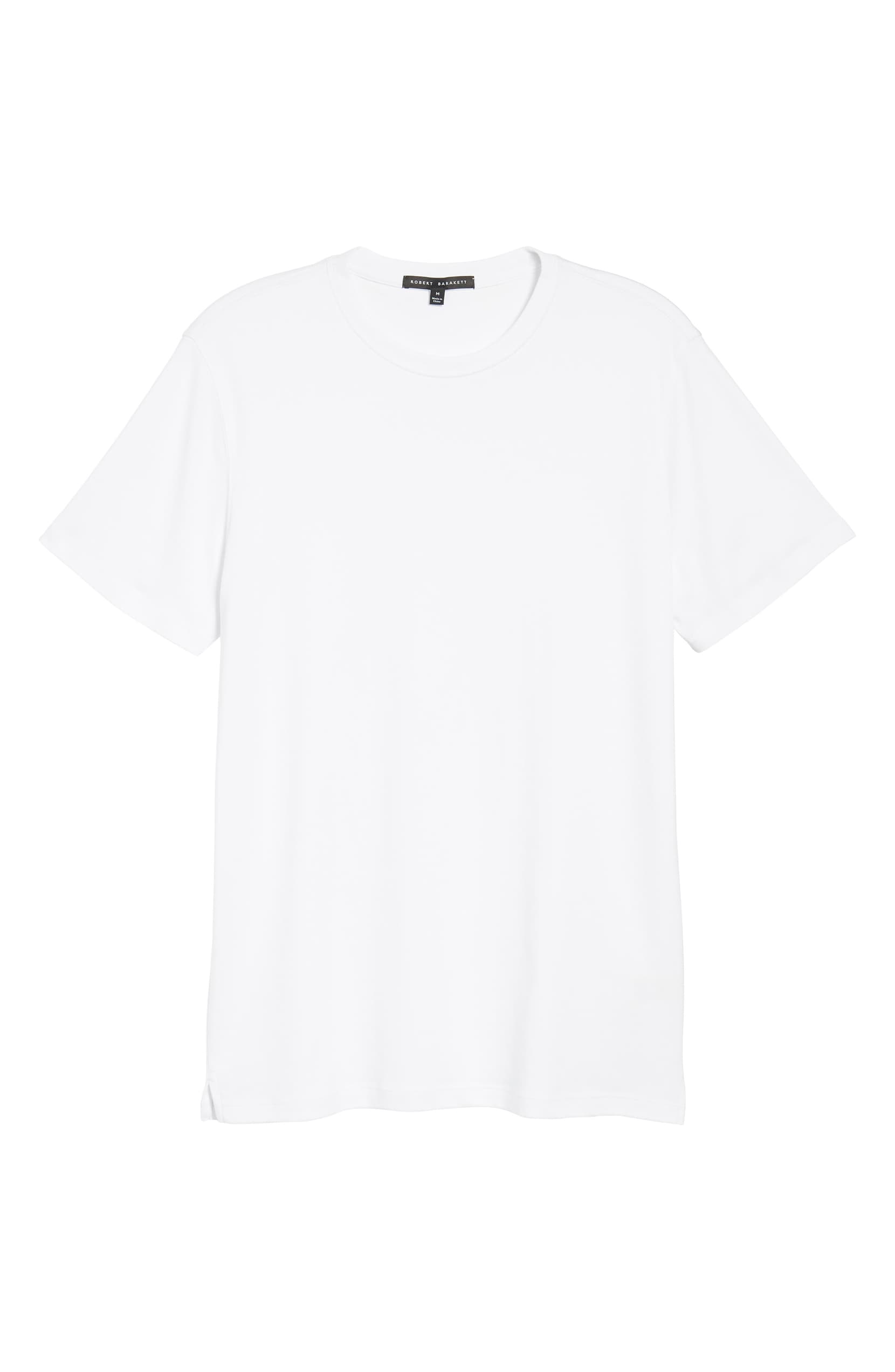 Barakett Crew Neck T-Shirt- White