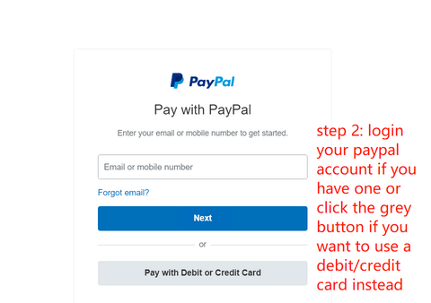 Using Paypal at CVLIFE