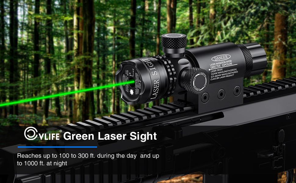 Tactical Green Laser Sight for Picatinny Rail