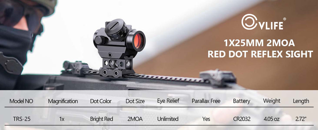 The dot sight is more cost-effective than Bushnell red dot sight