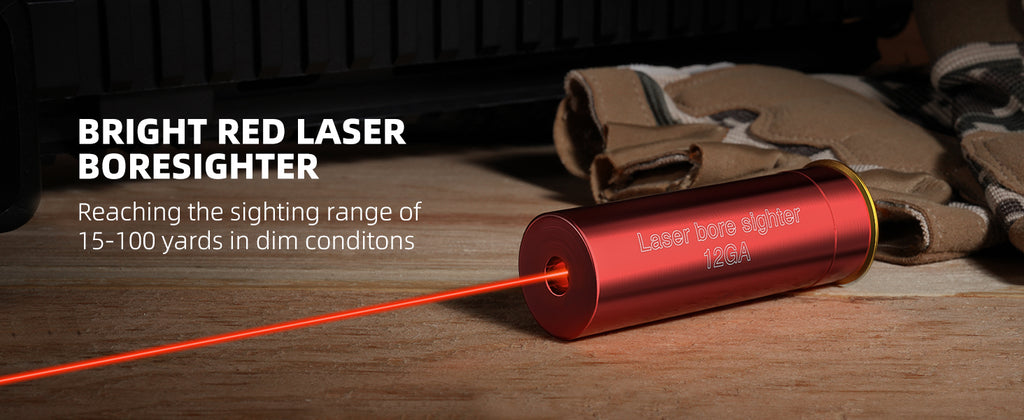 Bright Red Sight Laser Boresighter