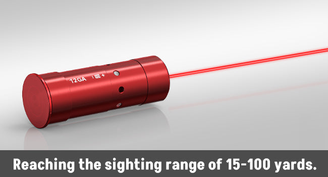 12 Gauge Laser Bore Sighter Red Dot Boresighter