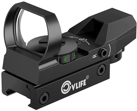 The red dot sight with a long battery life