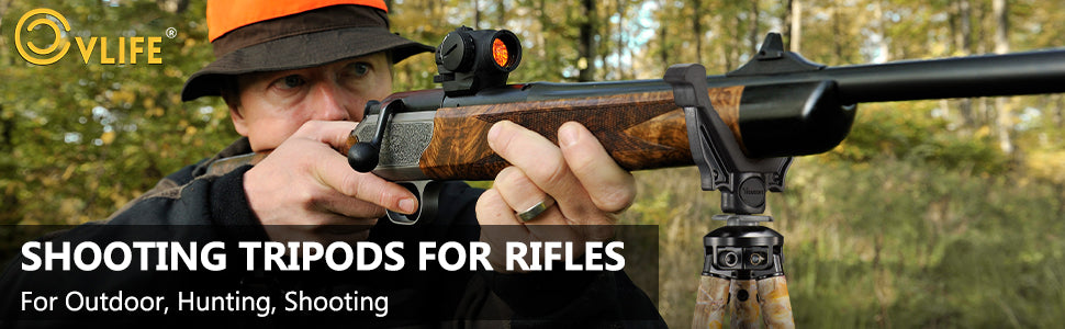 CVLIFE Shooting Tripods for Rifles