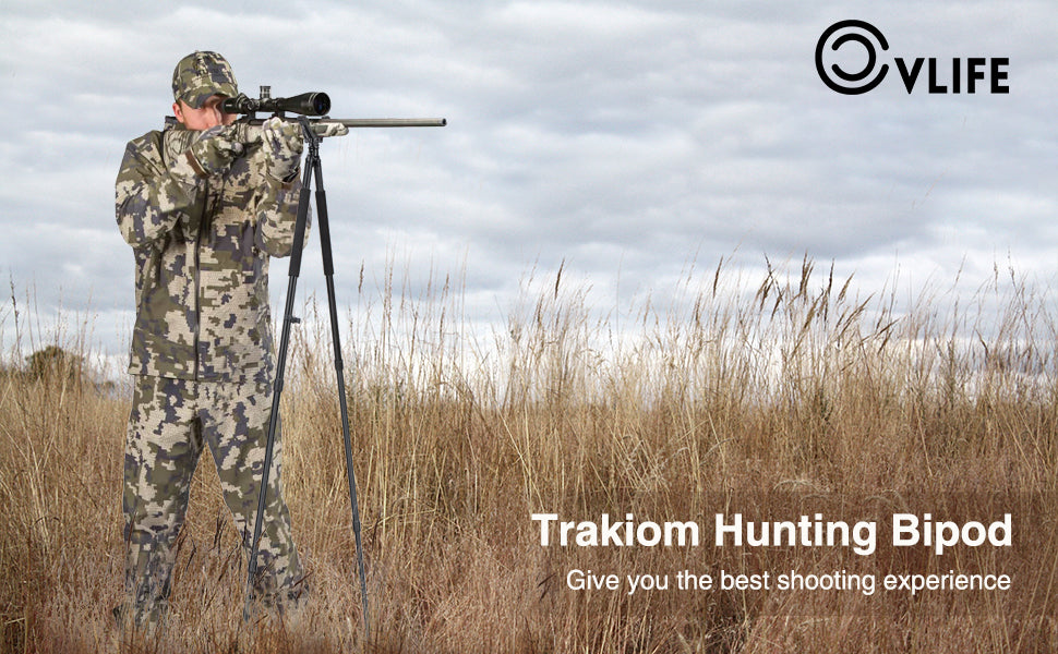 CVLIFE Hunting Bipod Provides The Best Shooting Experience