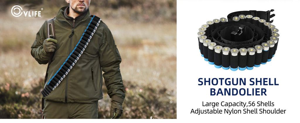 CVLIFE Shotgun Shell Bandolier