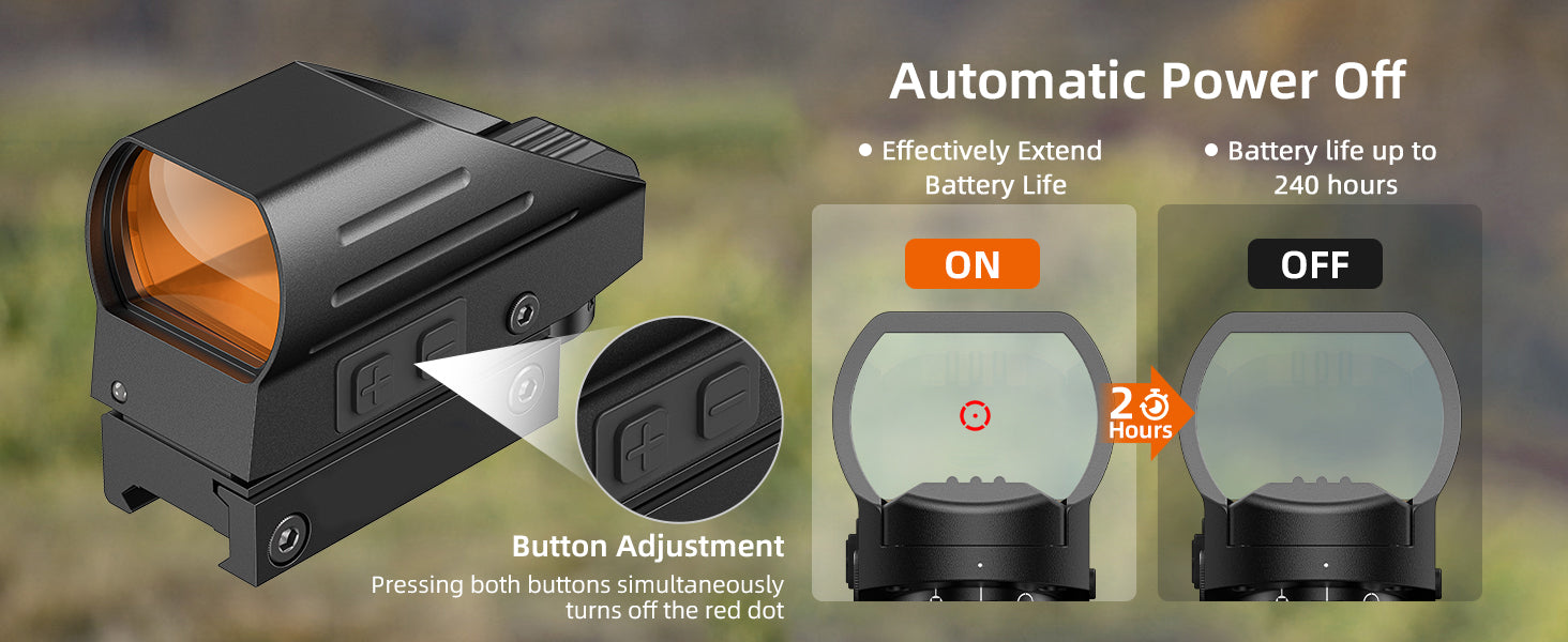 rechargable red dot sight