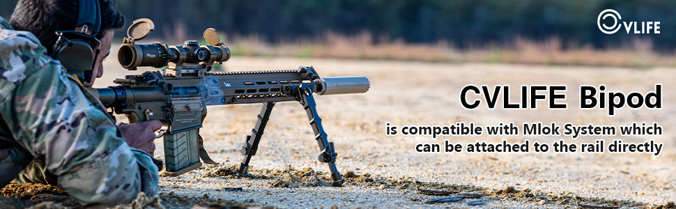 CVLIFE Mlok Bipod for shooting