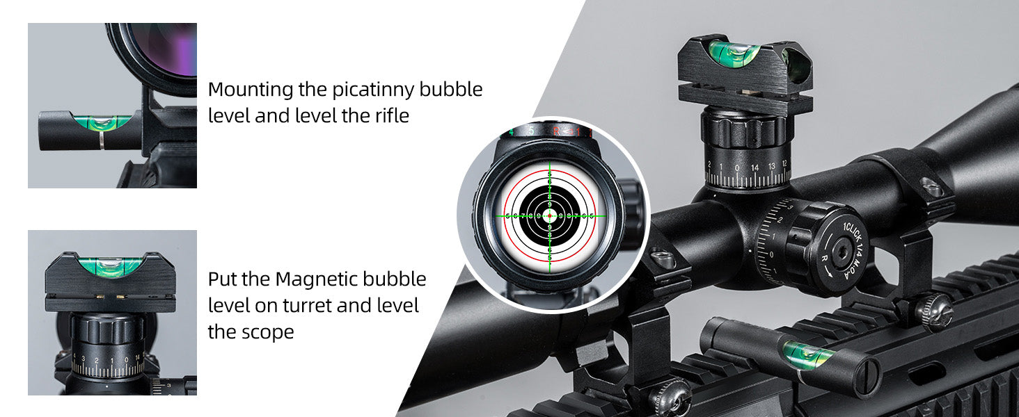 CVLIFE Scope Leveling Kitl for Single Picatinny Rail