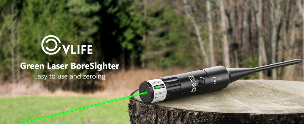 Fast Zeroing Green Laser Boresighter