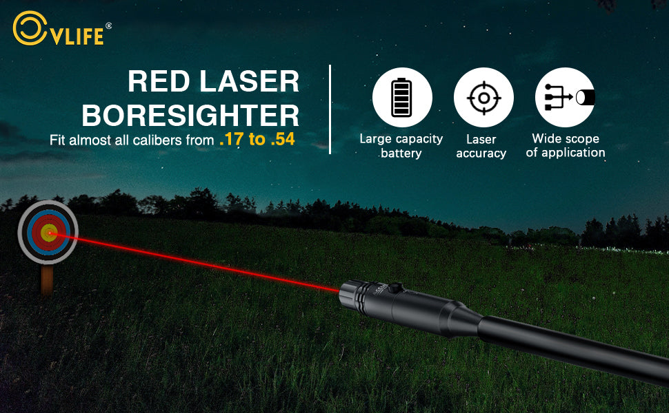 Red Laser Bore Sight Kit