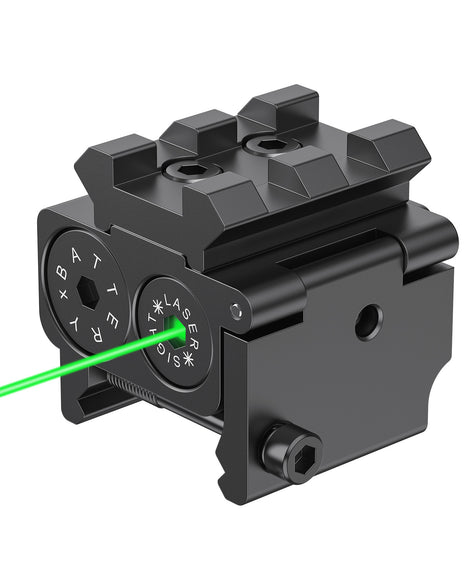 CVLIFE Tactical Green Red Blue Laser Sight Picatinny Weaver Rail Mount