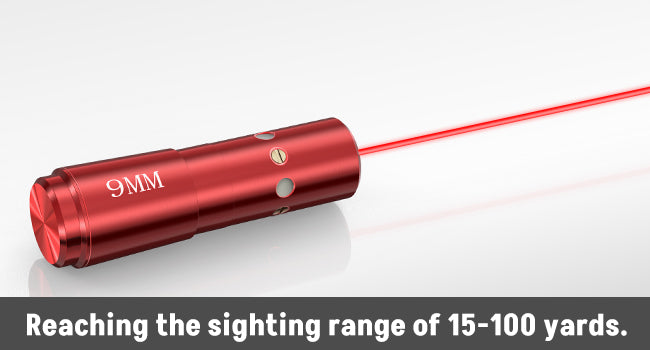 9mm Red Laser Bore Sight