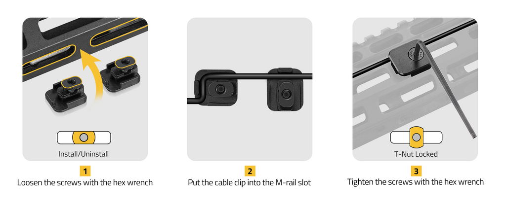 Switch Cord Clips Installation Guide