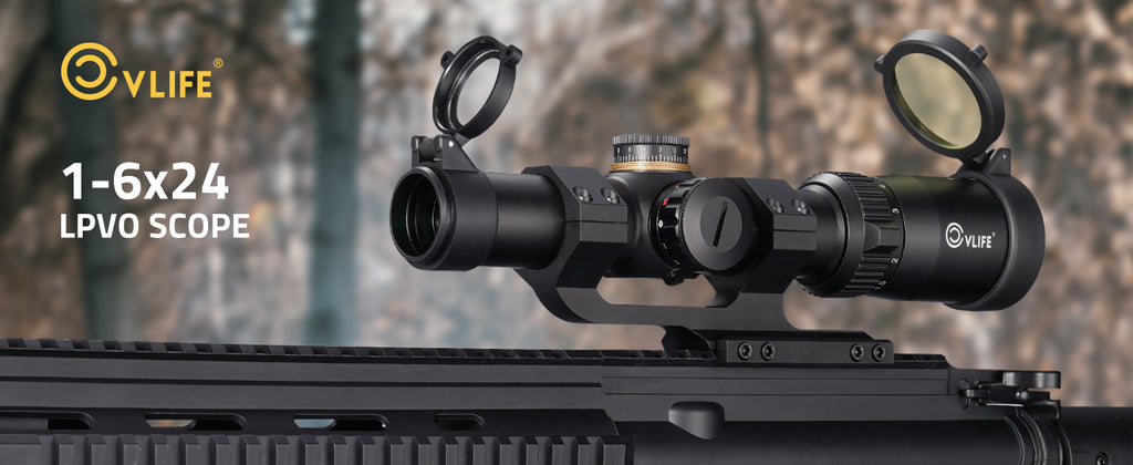 CVLIFE 1-6x24 LPVO Rifle Scope