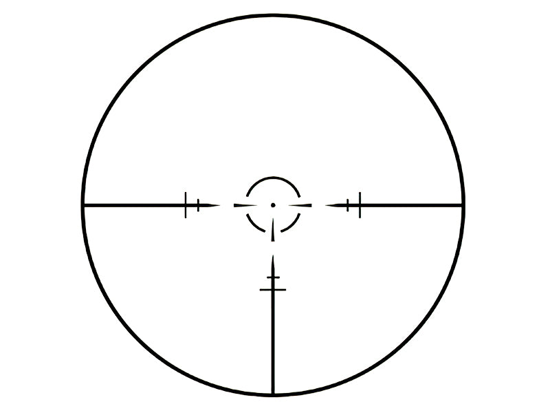 Rifle Scope with R16 MOA SFP Reticle