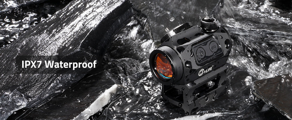 Waterproof 1x20mm 2MOA Red Green Dot Sight with Motion Awake Technology