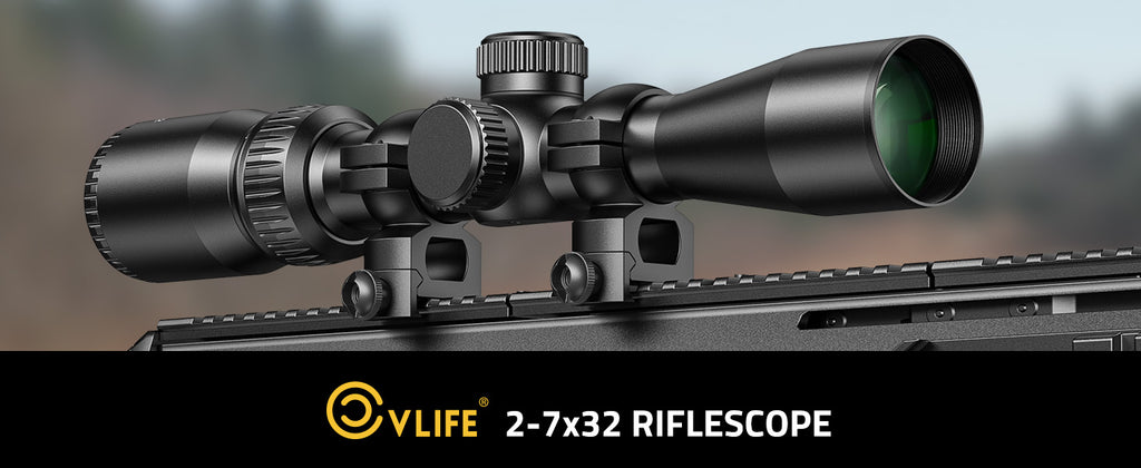 2-7x32 Mil-Dot Reticle Optics Scope