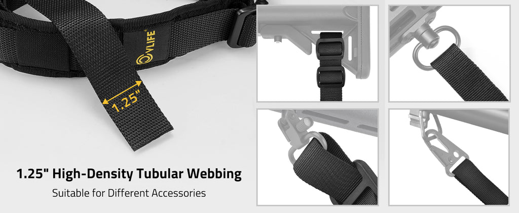 Multi-functional 2 Point Rifle Sling