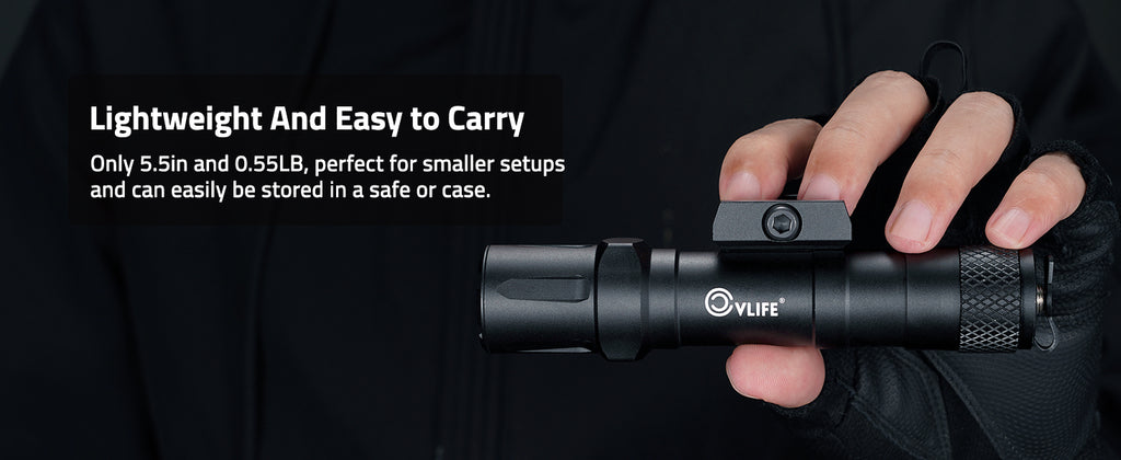 Lightweight and Easy to Carry Tactical Flashlight